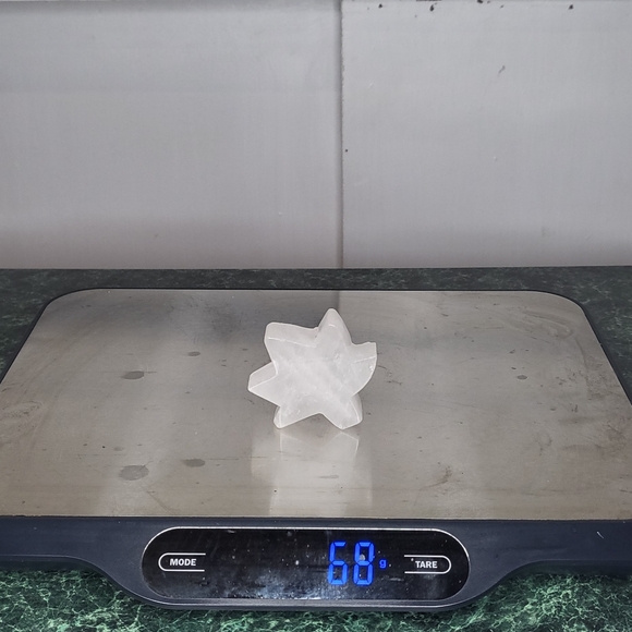 Quartz Maple Leaf Crystal Carving - Picture 3 of 5